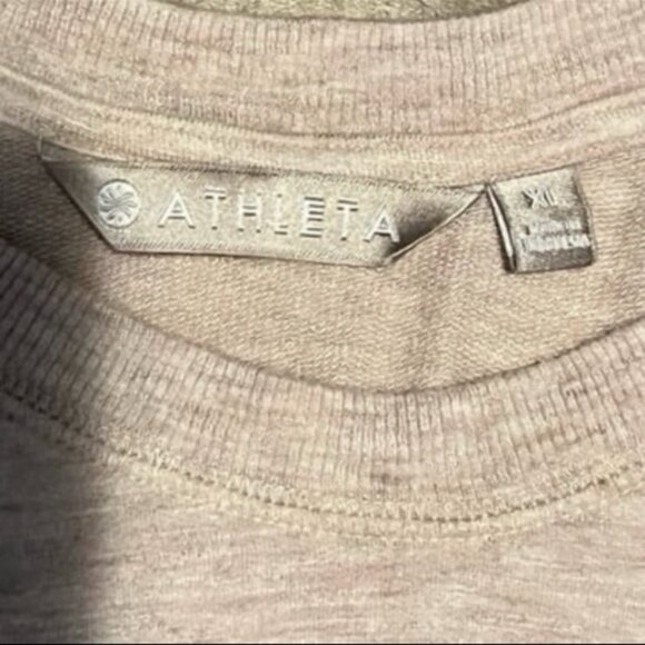 Athleta Beyond Soft Criss Cross Sweatshirt - Picture 3 of 3